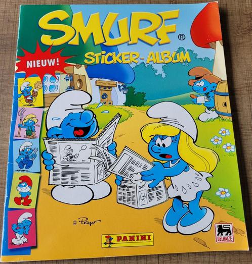 Panini stickeralbum Smurf, Verzamelen, Stripfiguren, Gebruikt, Boek of Spel, Smurfen, Ophalen of Verzenden