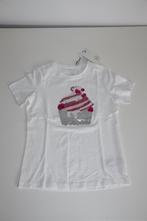 name it wit t-shirt glitter cake 11-12 jaar nieuw, Kinderen en Baby's, Kinderkleding | Maat 146, Meisje, Name it, Nieuw, Ophalen of Verzenden