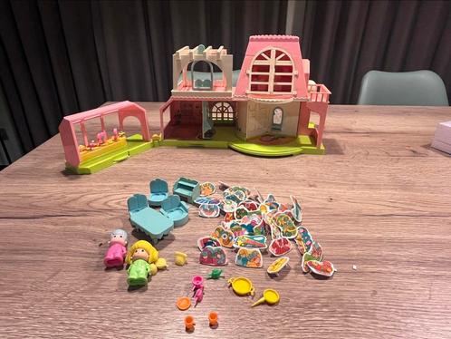 Pin y Pon, verschillende speelsets (o.a. groot huis, camping, Kinderen en Baby's, Speelgoed | Poppenhuizen, Gebruikt, Ophalen of Verzenden