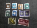 Oost - Duitsland : lot postzegels " vliegtuigen ", Verzenden, DDR, Gestempeld