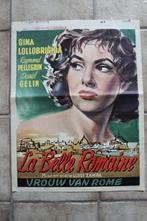 filmaffiche Gina Lolobrigida La Romana 1954 filmposter, Collections, Cinéma et TV, Utilisé, Enlèvement ou Envoi, Rectangulaire vertical