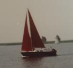 Mast alu 9,00m met bruine zeilen voor zeiljacht, Watersport en Boten, Gebruikt, Ophalen