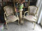 Suite de 2 belles chaises Louis XV, Maison & Meubles, Chaises, Comme neuf, Enlèvement, Tissus, Louis XV