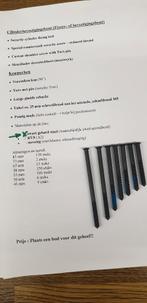 Veiligheidscilinderbevestigingsbout- sloten(staal,zwart), Doe-het-zelf en Bouw, Ophalen, Nieuw, IJzer, Slot