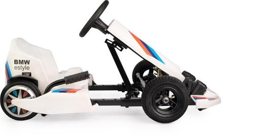 Elektrische kinderauto-BMW GOkart-BluetoothspeakersLEDwielen, Diversen, Kerst, Zo goed als nieuw, Ophalen of Verzenden