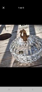 Val st Lambert kristallen snoepdoos 11 cm bij 8 cm, Antiek en Kunst, Ophalen of Verzenden