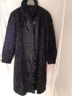 Jas van Astrakan, Kleding | Dames, Ophalen, Zo goed als nieuw, Maat 42/44 (L), Zwart
