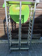 INOX-REK 170X80X35 CM, Ophalen, Gebruikt, Inox Meubilair