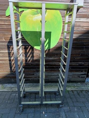 INOX-REK 170X80X35 CM beschikbaar voor biedingen