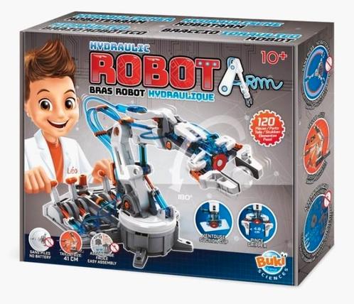 Hydrolische arm Bouwdoos BUKI  NOOIT GEBRUIKT, Kinderen en Baby's, Speelgoed | Educatief en Creatief, Nieuw, Bouwen, Elektronica