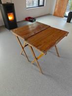 Oude Franse bistro tafeltjes - 5 stuks, Huis en Inrichting, Tafels | Statafels, Ophalen