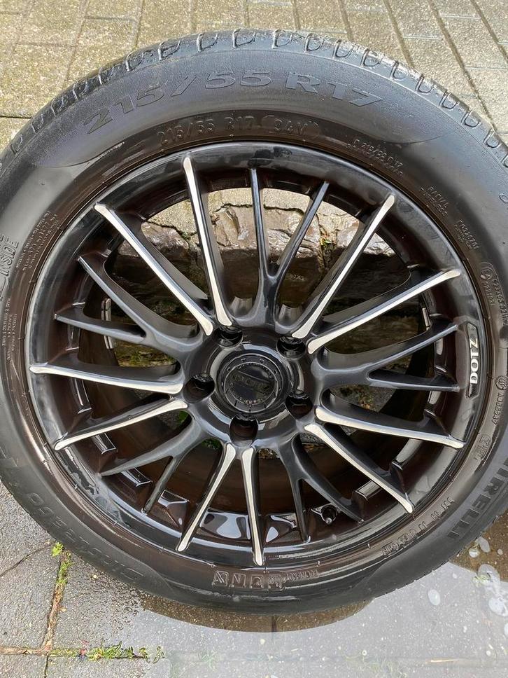 5x114.3 velgen, Auto-onderdelen, Banden en Velgen, Band(en), 17 inch, Ophalen