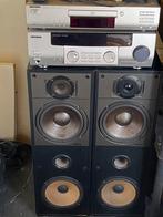 Audio rerto set Kenwood + grote boxen, Ophalen of Verzenden, Zo goed als nieuw, Audio