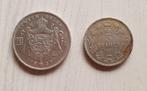 België 20Fr./4Belga 1932 + 5Francs/1Belga 1931, Postzegels en Munten, Verzenden, Setje