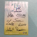 #LikeMe - gesigneerd fankaartje, Verzamelen, Ophalen of Verzenden