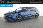 Mercedes-Benz C-Klasse 300 e Break AMG Line | Panoramisch Da, Auto's, Mercedes-Benz, Automaat, 4 cilinders, Blauw, Hybride Elektrisch/Benzine