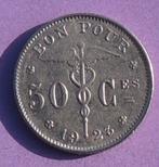 1923 Bon pour 50 centimes, Envoi, Métal, Monnaie en vrac