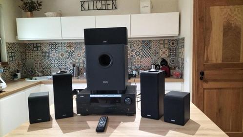Home cinéma Denon 5.1, Audio, Tv en Foto, Home Cinema-sets, Zo goed als nieuw, 5.1-systeem, 70 watt of meer, Overige merken, Ophalen