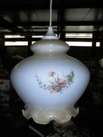 Vintage melkglazen (opaline) plafondlamp, Huis en Inrichting, Ophalen of Verzenden, Gebruikt, Glas