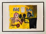 Jean-Michel Basquiat: lithografie verkocht ingelijst, Ophalen of Verzenden