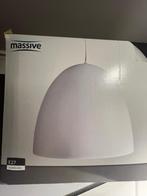 Massive MARCOSO Luminaire suspendu blanc 406173110 en acier, Maison & Meubles, Lampes | Suspensions, Comme neuf, Minimalistisch design