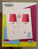 Glam wandlamp van KICO - NIEUW (2 beschikbaar), Ophalen of Verzenden, Nieuw, Metaal, Glamour boho