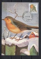 Année 1986 : Carte maximum 2223 - Oiseaux - Rouge-gorge - Bu, Ophalen of Verzenden