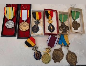 Collectie Belgische Medailles – Militaire & Verenigingsonder beschikbaar voor biedingen
