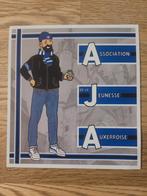Kuifje, zeer zeldzame sticker Jeunesse Auxerroise Auxerre, Verzamelen, Ophalen of Verzenden, Kuifje