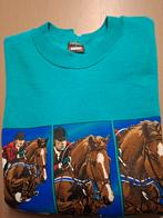 Vintage sweater met paardenprint, Dames, Nieuw, Ophalen of Verzenden, Recreatie