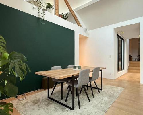 Bolia Table Frame + 4 chaises Palm, Huis en Inrichting, Tafels | Eettafels, Zo goed als nieuw, 100 tot 150 cm, 200 cm of meer