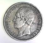 5 Francs - Léopold I 1851, Postzegels en Munten, Munten | België, Ophalen of Verzenden, Zilver, Losse munt