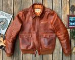 Veste en cuir A2 US ARMY AIRFORCE Taille S neuf 300€, Kleding | Heren, Jassen | Winter, Ophalen, Nieuw, Maat 46 (S) of kleiner