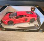 Schaalmodel auto : Lamborghini Aventador (Burago) 1:18, Ophalen of Verzenden, Zo goed als nieuw, Auto, Maisto