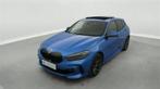 BMW 1 Serie 118 118 d PACK M NAV/TOIT PANO/CUIR (bj 2021), 1 Reeks, 110 kW, 4 cilinders, Blauw