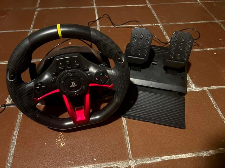 Playstation Stuur met Pedalen en shifters, Games en Spelcomputers, Games | Sony PlayStation 5, Zo goed als nieuw, Ophalen of Verzenden