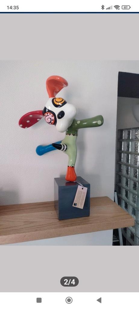 4 pop art design kunstbeelden van Jacky Zegers, Antiek en Kunst, Kunst | Designobjecten, Ophalen