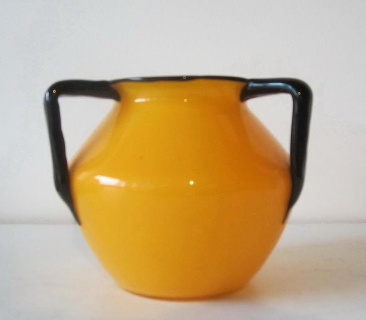 Vase Tango art déco Michael Powolny, Loetz, vers 1920, Antiquités & Art, Antiquités | Verre & Cristal, Envoi