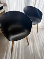 2 originele stoelen van Hay, Gebruikt, Twee, Zwart, Modern