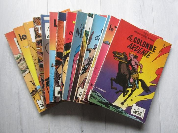 Timour - brochées - 4,00Eur / pièce., Boeken, Stripverhalen, Zo goed als nieuw, Meerdere stripboeken, Ophalen of Verzenden