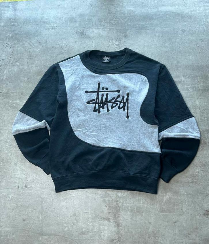 sweat stussy taille S M L Xl, Kleding | Heren, Truien en Vesten, Zo goed als nieuw, Maat 48/50 (M), Grijs, Ophalen of Verzenden