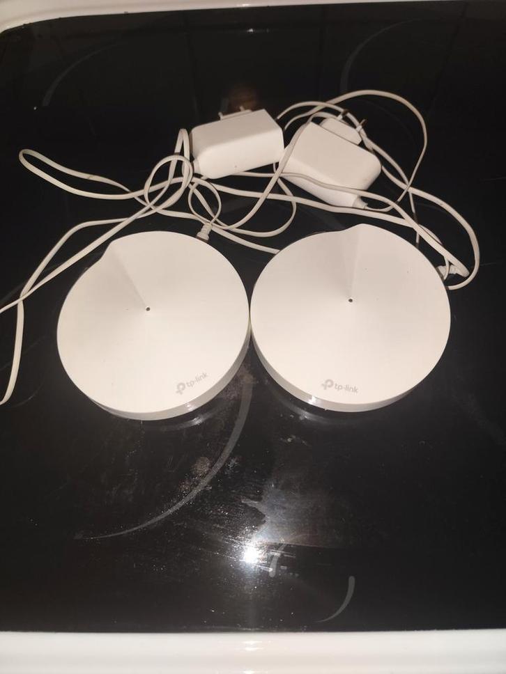 TP-Link Deco M5 mesh wifi set – 2 stuks – werkt perfect, Computers en Software, WiFi-versterkers, Zo goed als nieuw, Ophalen