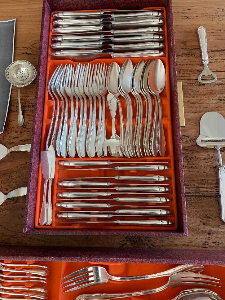 Bestekkoffer, Antiquités & Art, Antiquités | Couverts, Enlèvement