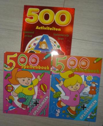 Activiteiten - Spelletjes boek €4/stuk beschikbaar voor biedingen