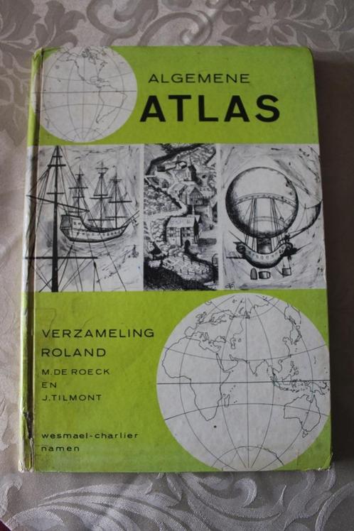 Algemene atlas - Verzameling Roland De Roeck/Tilmont, Livres, Atlas & Cartes géographiques, Utilisé, Autres atlas, Monde, 1800 à 2000