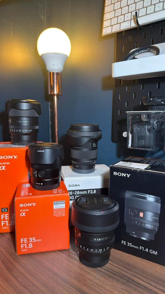 Sony FE lenzen, Audio, Tv en Foto, Foto | Lenzen en Objectieven, Zo goed als nieuw, Ophalen