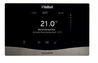 Vaillant draadloze thermostaat met buitenvoeler, Bricolage & Construction, Thermostats, Comme neuf, Enlèvement ou Envoi