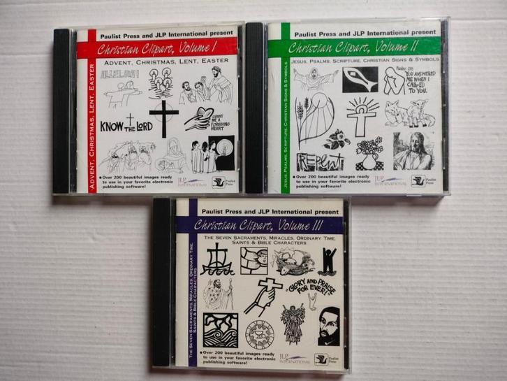 Paulus press and JPL International present Christian clipart, Computers en Software, Ontwerp- en Bewerkingssoftware, MacOS, Windows