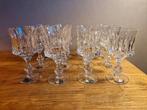12 vintage kristallen wijnglazen Spiegelau Ibiza, Antiek en Kunst, Verzenden