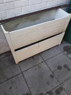 2 pvc plantenbakken, Tuin en Terras, Bloembakken en Plantenbakken, Ophalen, Overige materialen, Gebruikt, Tuin